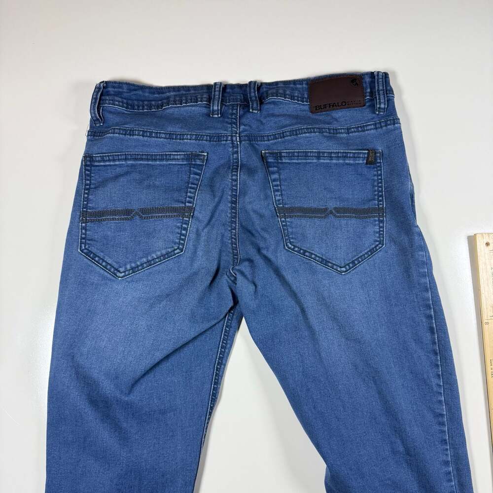 Buffalo David Bitton Axel Slim Stretch Blue Denim Jeans Men's Size 32x30